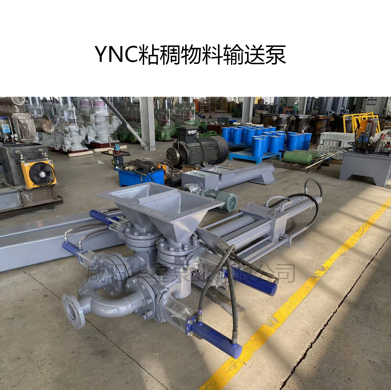 3立方Y(jié)NC粘稠物料輸送泵